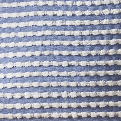 Catherine Lansfield Living Stab Stitch 43x43cm Cushion Blue