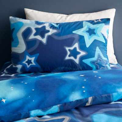 Catherine Lansfield - Stof - Blauw - Kind - Kerst