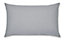 Catherine Lansfield Pillowcases Easy Iron Percale Standard 50x75cm Pack of 2 Pillow cases with envelope closure Grey