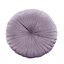 Catherine Lansfield Round Cushion Soft Touch 40x40cm Cushion Lilac