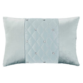 Catherine Lansfield Sequin Cluster 30x40cm Cushion Duck Egg Blue