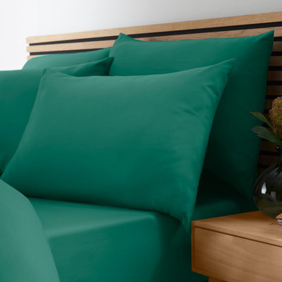 Catherine Lansfield So Soft Non Iron Duvet Set - Green – Pretty Little Things - Gibraltar