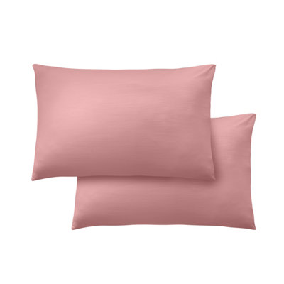 Catherine Lansfield So Soft Easy Iron Standard Pillowcase Pack of 4 Coral