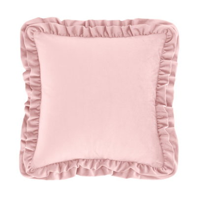 Catherine Lansfield Federa Per Cuscino 43x43 Cm In Cotone Con Elefante E Ananas - Rosa Cipria - 2