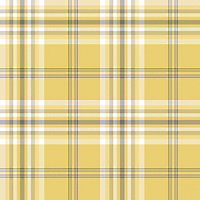 Catherine Lansfield Yellow Check Pearl effect Embossed Wallpaper