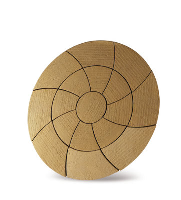 Catherine Wheel Circular Patio Kit 'The Astbury' Barley
