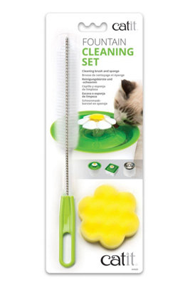 Catit Drinking Fountain Cleaning Brush and Sponge Set Price Comparisons | Compare The Build