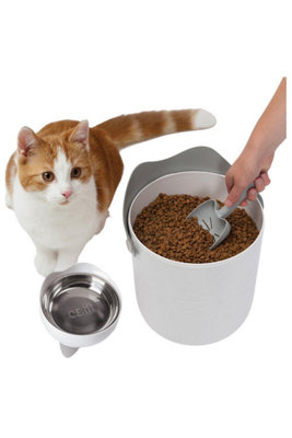 Catit Pixi Smart Vacuum Dry Cat Food Container DIY at B Q