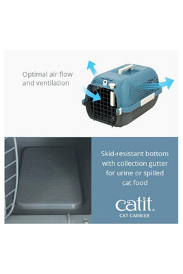 Catit Turquoise Medium Voyageur Cat Transport Travel Carrier DIY