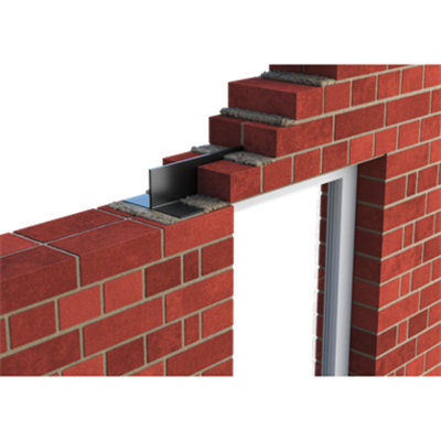 Catnic CN50C Steel Lintel for External Solid Double Brickwork Wall Length 1500mm