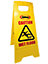 Caution Wet Floor / Cleaning In Progress Sign - NWSAE