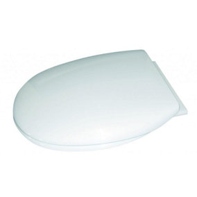 Cavalier Thermoplastic Soft Close Toilet Seat White (One Size)