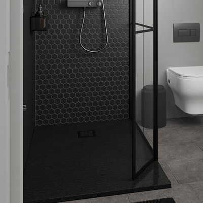 Shop black shower trays