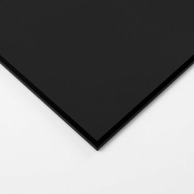 CDS Black Suspended Wipeable  Vinyl Ceiling Tile  595x595mm Square Edge Tiles 8 tiles per box  ( fits standard grid 600 x 600 )