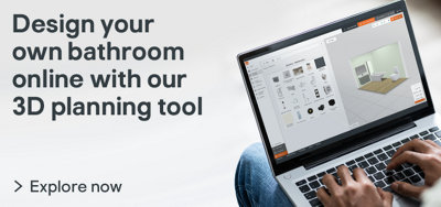 Design your own bathroom online with our 3D planning tool. Explore now.