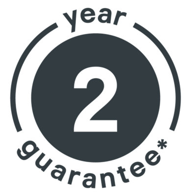 2 year workmanship guarantee (terms apply)