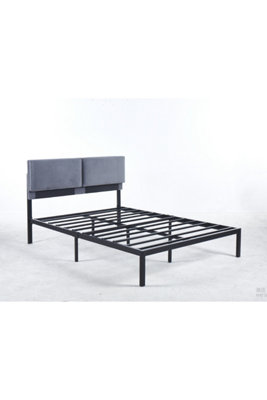 Cecilia Metal Bed Frame in 4ft UK Standard Small Double Bed