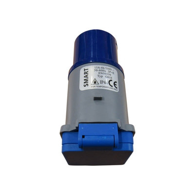 CEE Plug Adaptor to UK Plug Socket (Mains Electricity Coupler Caravan ...