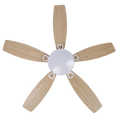Ceiling Fan with Light LOGAN with Remote White