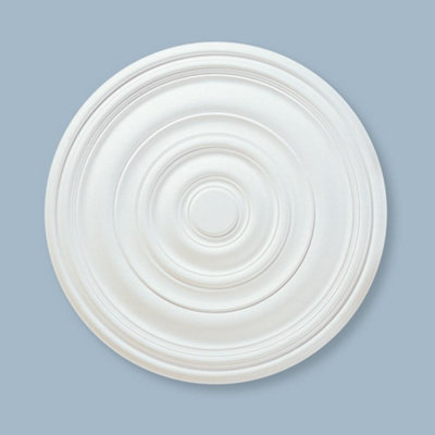 Ceiling Rose Alanna Resin Strong Lightweight Easy Fix 74cm Diameter Paintable