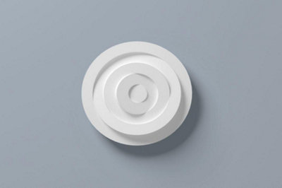 Ceiling Rose CR5 Resin Strong Lightweight Easy Fix 40cm  Diameter Paintable