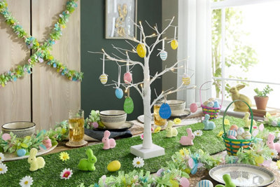 Celebright Easter Tree Pre-Lit with 24 Warm White LEDs 60cm/2ft ...