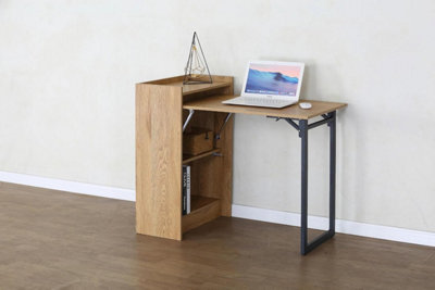 Celino Folding Desk Computer Laptop Table Foldable Workstation Study ...