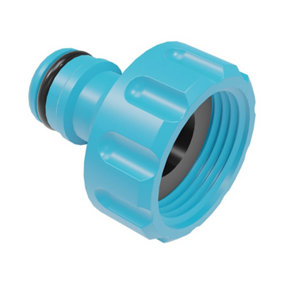Cellfast 3/4inch Hozelock Compatibile Threaded Tap Connector With Hose End