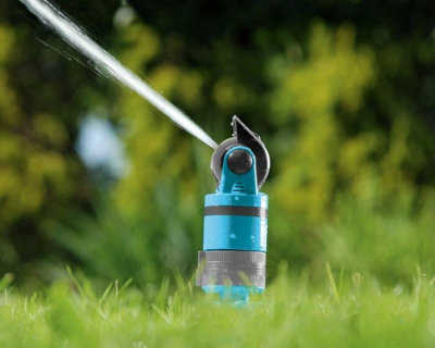 Cellfast Static Garden Watering Lawn Rotating Sprinkler Hozelock Compatible ABS Plastic