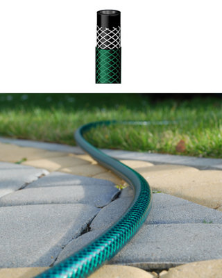 Cellfast Very Long Strong Three Layer Garden Hose Pipe 35m Length 1" Diameter