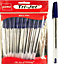 Cello Pack Of 10 Cristal Trijet Ballpoint Blue Writing Pens