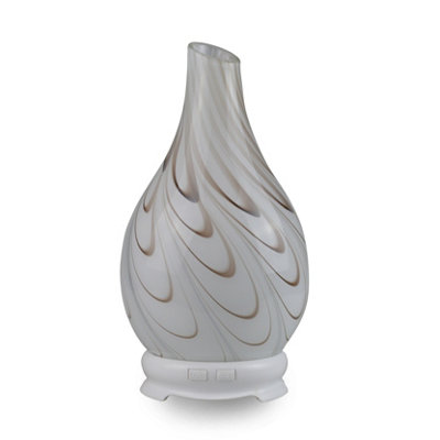 Cello Ultrasonic Diffuser Art Glass Galaxy Swirls