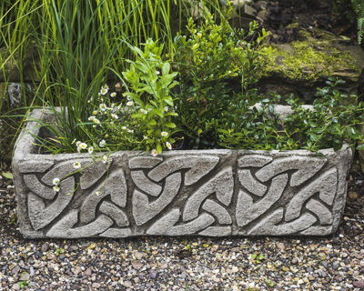 Celtic Stone Garden Planter Trough