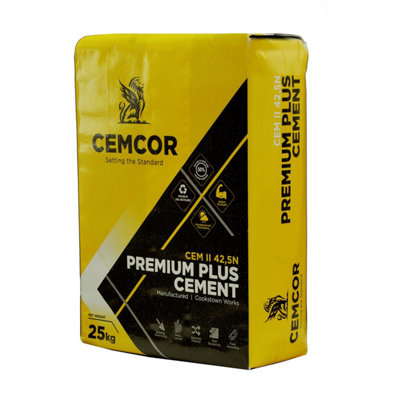 Cemcor High Strength Premium Cement 42.5N 25kg Bag