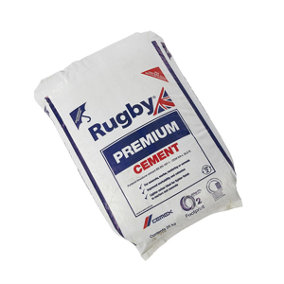 Cemex Rugby Premium Cement 25kg Plastic Bag