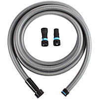 Cen-Tec Systems 94192 Quick Click 5m Hose for Home and Shop Vacuums with Two Piece Power Tool Adaptor Set