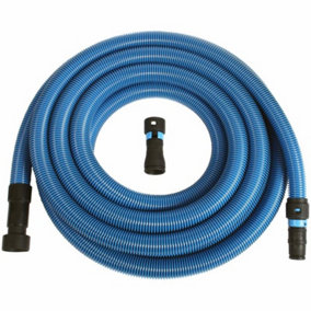 Cen-Tec Systems 94522 Quick Click 9m Antistatic Conical Vacuum Hose with Two Piece Power Tool Adaptor Set