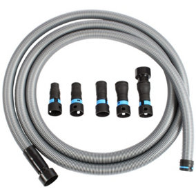 Cen-Tec Systems 94720 Quick Click 6m Hose for Home and Shop Vacuums with Five Piece Power Tool Adaptor Set