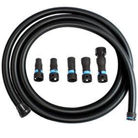 Cen-Tec Systems 94720N Quick Click 6m Hose Compatible with Numatic/Henry Vacuums with Five Piece Power Tool Adaptor Set