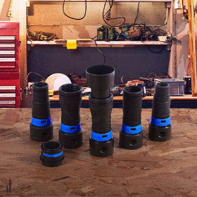 Set Adattatori Per Aspirazione Polvere Utensili - Compatibile Con Multi Marche, Per Levigatrici, Seghe - Foto 11