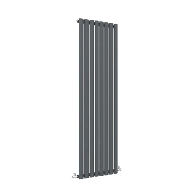 Central Heating 1800x354mm Vertical Oval Column Radiator Double Desinger Anthracite
