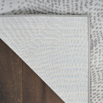 Central Park West Cep01 Grey Rug By DKNY-183cm X 274cm
