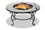 Centurion Supports Fireology GINESSA Sumptuous Garden Fire Pit, Brazier, Table, Bbq and Ice Bucket with Mosaic Ceramic Tiles