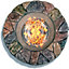 Centurion Supports Fireology KALUYA Bronze Lavish Garden and Patio Fire Pit with Eco-Stone Finish - Fully Assembled