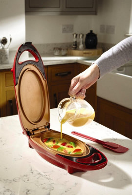 Cera Titanware Copper Infused Non-Stick Quick Cook Meal Maker for Eggs