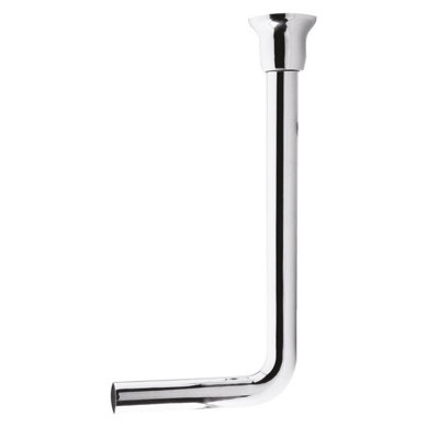 Ceramic Accessories Low Level Flush Pipe Pack - Chrome - Balterley