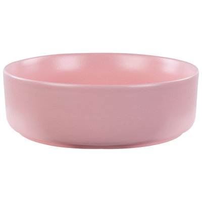 Ceramic Countertop Basin 370 mm Pink GUDAR