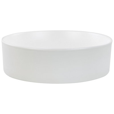 Ceramic Countertop Basin 400 mm Off-White TEBAR