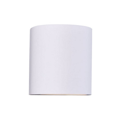 Ceramic Cylinder Wall Light, Up/Down White Paintable G9 socket (NO BULB)