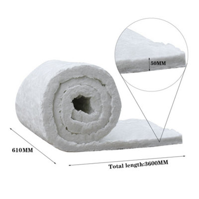 GOONSDS Ceramic Fiber Insulation Baffle Fire Blanket - for Stoves